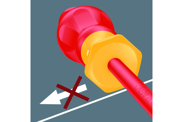 Отвертка диэлектрическая Wera РZ 2х100мм WE-031613 в Екатеринбурге 