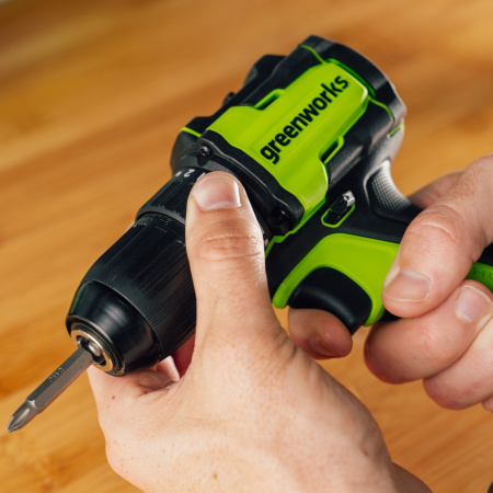 Дрель-шуруповерт аккумуляторная Greenworks DD345  3708307 в Екатеринбурге