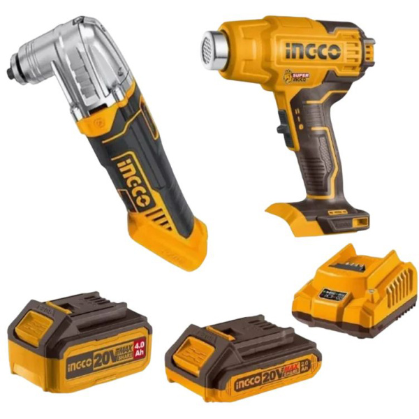 Набор аккумуляторного инструмента INGCO COSLI230703 20 В 2 шт