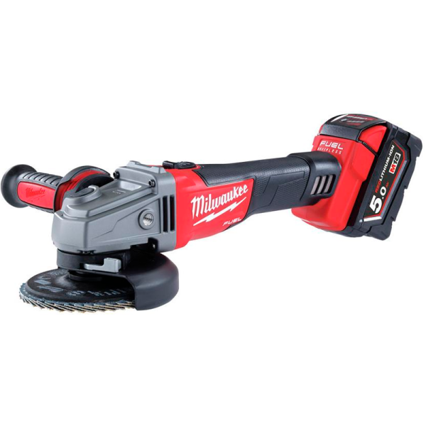 Аккумуляторная угловая шлифмашина Milwaukee M18 CAG125X-502С FUEL 4933448866