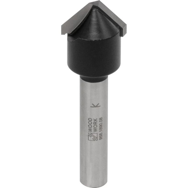 Фреза концевая WOODWORK V-образная для панелей D=18.0 I=7.5 S=8 L=60 958.1890.08 в Екатеринбурге