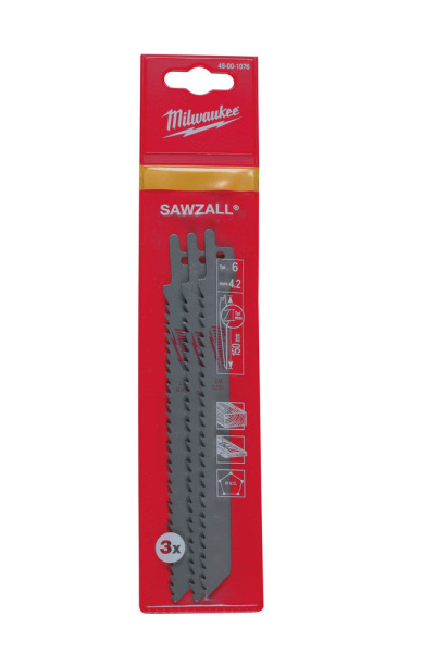 Полотно для сабельной пилы Milwaukee 150х6 48001076