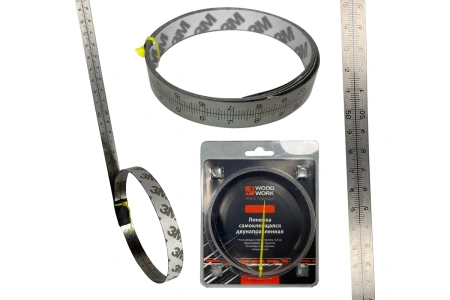 Линейка самоклеящаяся WOODWORK  1 м с двунаправленной шкалой RUL-10G в Екатеринбурге 