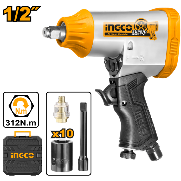 Гайковерт пневматический 1/2″ INGCO AIW12312 в Екатеринбурге