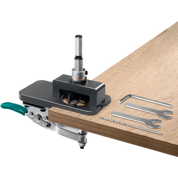 Кондуктор для мебельных петель KRAFTOOL Woodsniper 127, 35 мм  30075