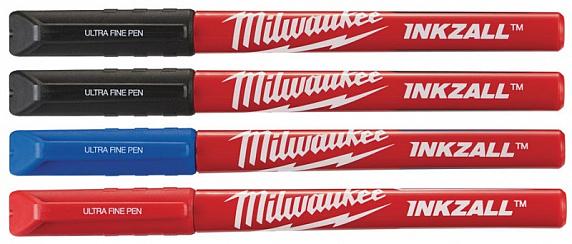 Ручки Milwaukee INKZALL Fine Tip Цветные (4шт)