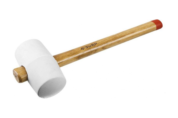 Киянка ЗУБР 680гр. белая, деревянная рукоять  20511-680_z01 в Екатеринбурге 