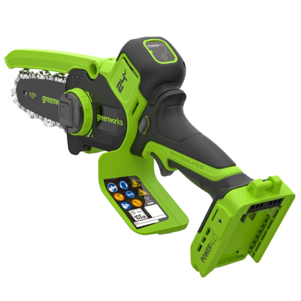 Цепная мини пила аккумуляторная Greenworks CS2410A 24В CS2410AA1 в Екатеринбурге