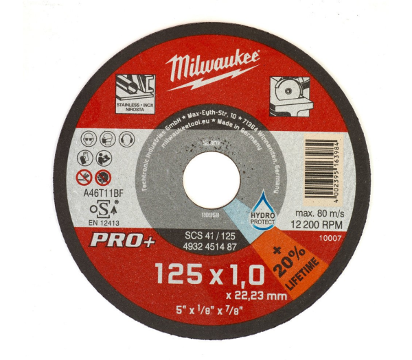 Отрезной диск Milwaukee SCS41/125X1 - 200шт