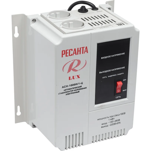 Стабилизатор Ресанта АСН- 1 000 Н/1-Ц  Lux 63/6/14 в Екатеринбурге