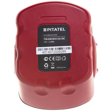 Аккумулятор для BOSCH  Ni-Cd 12V 2.0Ач  TSB-048-BOS12A-20C в Екатеринбурге