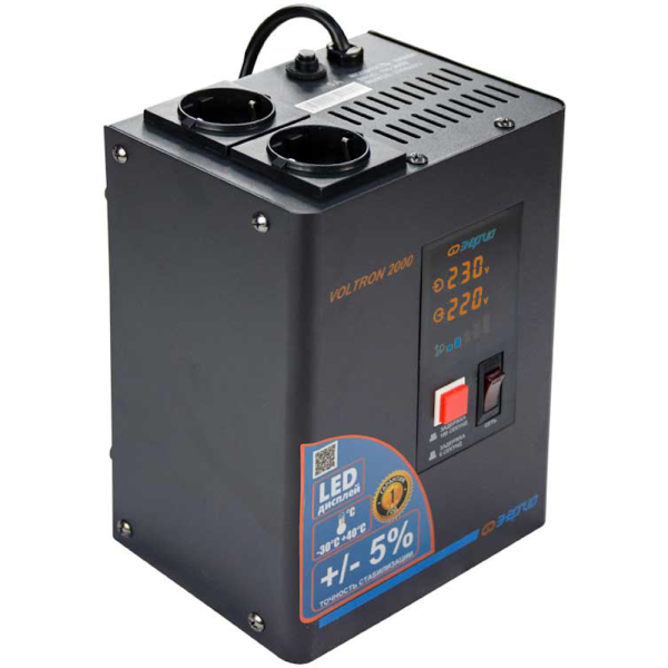 Стабилизатор напряжения ЭНЕРГИЯ Voltron 2000 E0101-0156 в Екатеринбурге