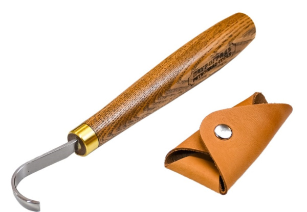 Нож резчицкий-ложкорез ПЕТРОГРАДЪ d/22мм. правый М00021310 в Екатеринбурге 