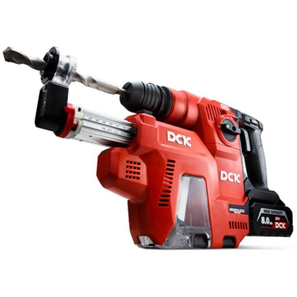 Перфоратор аккумуляторный бесщеточный DCK KRH20V-26(TYPE H2K KIT)