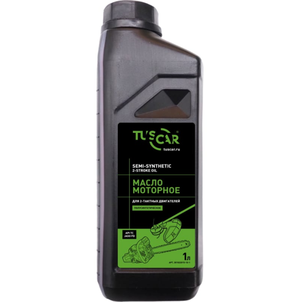 Масло TUSCAR 2-х тактное, полусинтетическое, API TC/JASO FD 1,0л. 301022015-10-1 в Екатеринбурге
