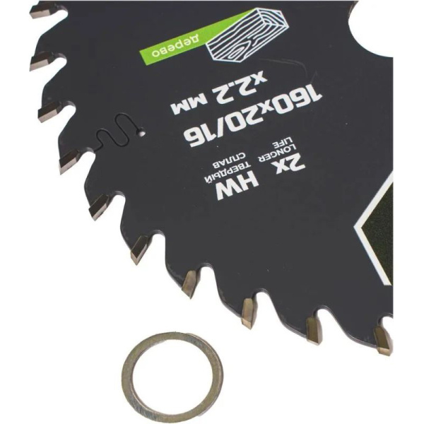 Диск пильный SHYLD по дереву, твердосплавный 160x20/16мм, 36зуб.  20060 в Екатеринбурге