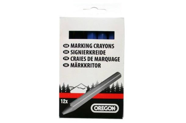 Мелок маркеровочный "Oregon" голубой 12шт  295360