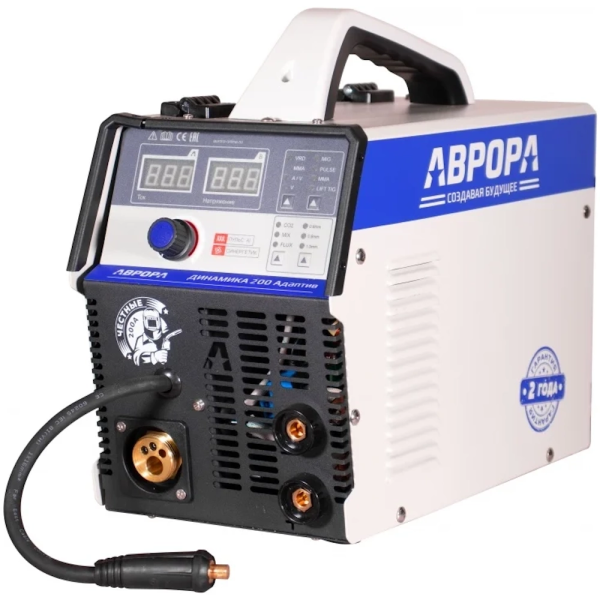 Сварочный аппарат инвертор полуавтомат Aurora-Pro динамика 200 АДАПТИВ  00033825