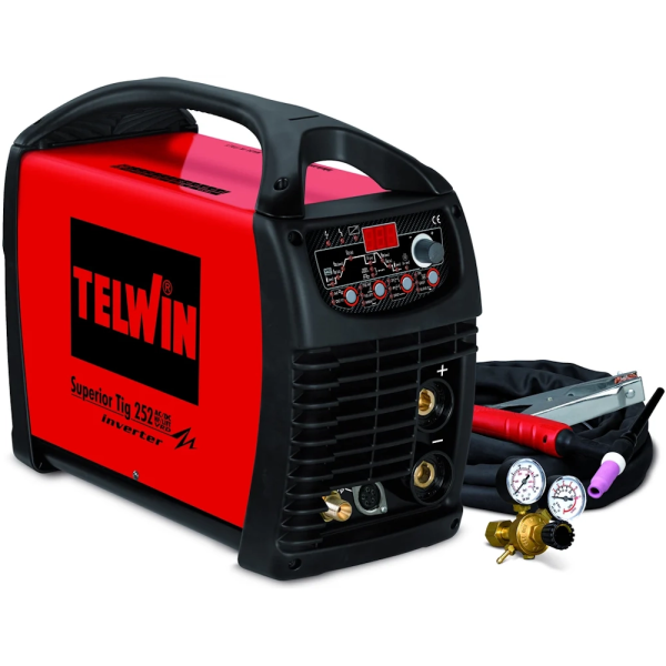 Аппарат аргонодуговой сварки SUPERIOR TIG 252AC/DC HF/LIFT VRD + TIG ACC. Telwin в Екатеринбурге