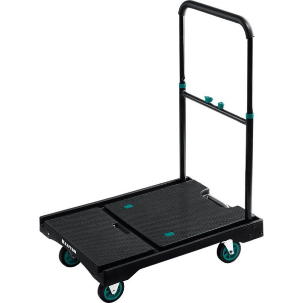 Тележка платформенная складная KRAFTOOL до 150 кг, 68х49.5 см, d10 см 38780-150 в Екатеринбурге