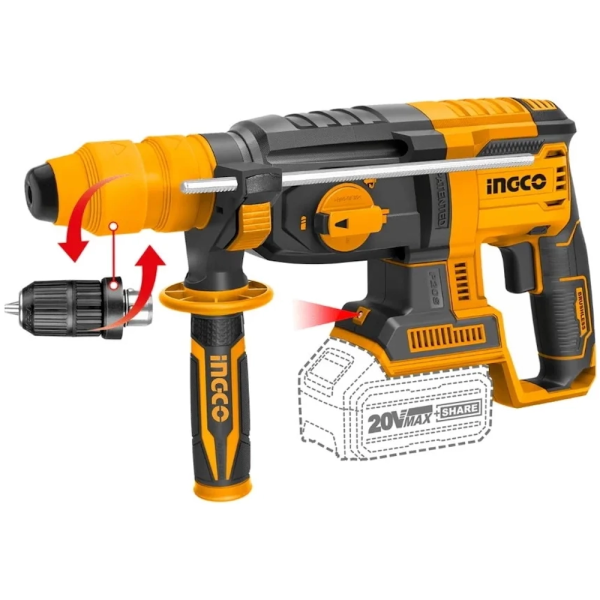 Аккумуляторный перфоратор INGCO в Екатеринбурге