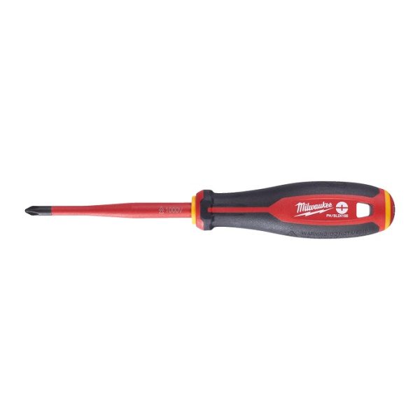 Отвертка трёхгранная изолированная Milwaukee VDE PH/SL2х100 4932478734