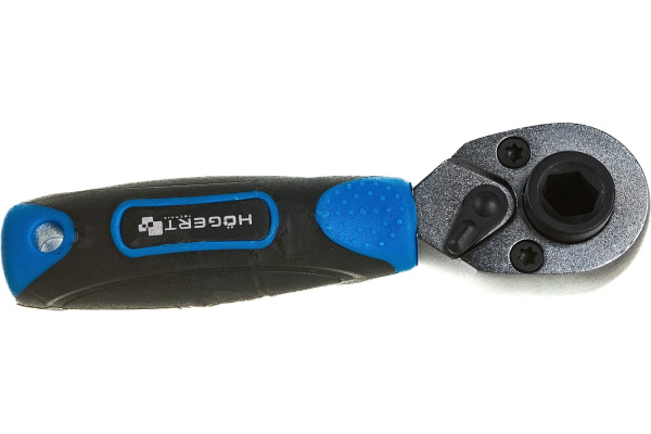 Трещотка HOEGERT 1/4" для бит и насадок  HT1R391