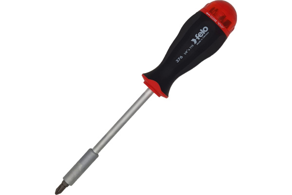 Felo Отвертка с увеличенным магнитным держателем под биты с набором бит SL, PH, PZ 8шт 37604105 в Екатеринбурге 