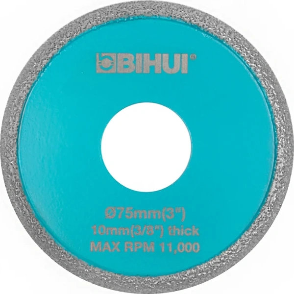 Диск радиусный BIHUI Ø75мм, толщина 10мм  DGR310 в Екатеринбурге