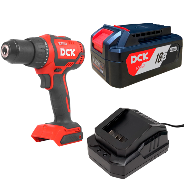Дрель-шуруповерт аккумуляторный бесщеточный DCK KDJZ04-13+АКБ FFBL 2040+FFCL20-02