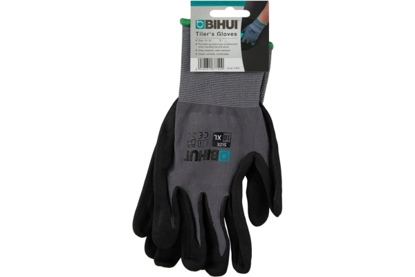 Перчатки с латексным покрытием BIHUI размер XL  TGDXL