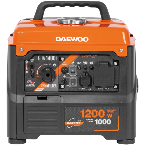 Генератор бензиновый инверторный DAEWOO GDA 1400i в Екатеринбурге