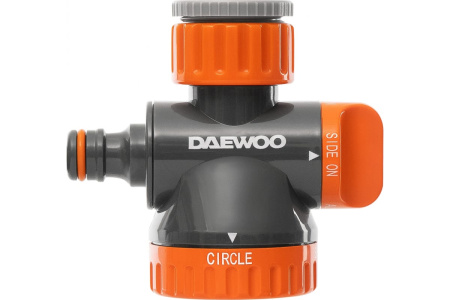 Адаптер двухканальный с лейкой для крана DAEWOO G 3/4" и 1" 26.5-33.3mm DWC 1325 в Екатеринбурге