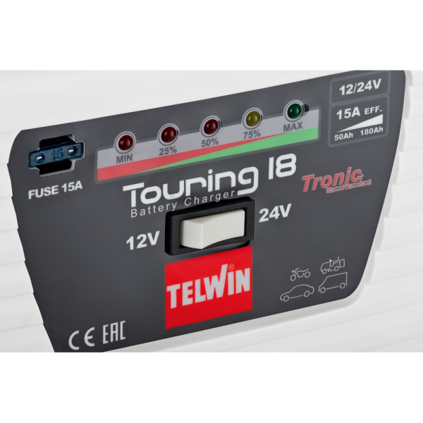 Зарядное устройство  TOURING 18 12V/24V Telwin в Екатеринбурге