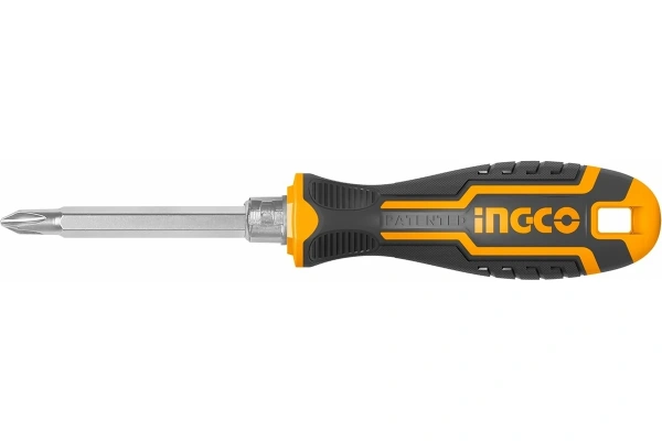 Отвертка двухсторонняя INGCO  135 мм PH1+SL5 AKISD0203