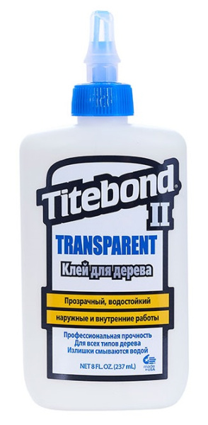 Клей KREG Transparent II Premium Wood Glue 237 мл TB1123