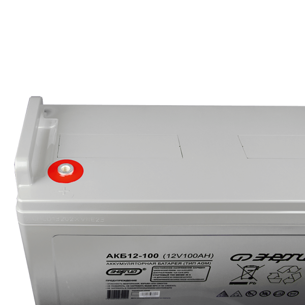 Аккумулятор ЭНЕРГИЯ  АКБ 12-100  Е0201-0017 в Екатеринбурге