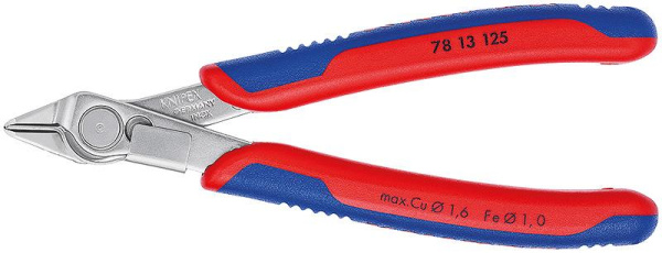 Кусачки для электроники KNIPEX Electronic Super Knips 78 13 125 KN-7813125 в Екатеринбурге 