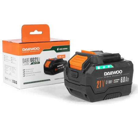 Батарея аккумуляторная DAEWOO Li-Ion, 21В, 6,0 А/ч - совместим с DACS 821Li, DABC 4242L   DABT 6021Li   в Екатеринбурге