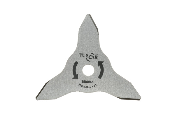 Нож для мотокосы TUSCAR BB0065, Professional, 255x25,4x2,0x3T, Multi 1030065412-3-2