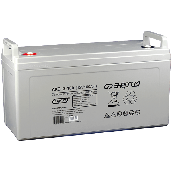 Аккумулятор ЭНЕРГИЯ  АКБ 12-100  Е0201-0017