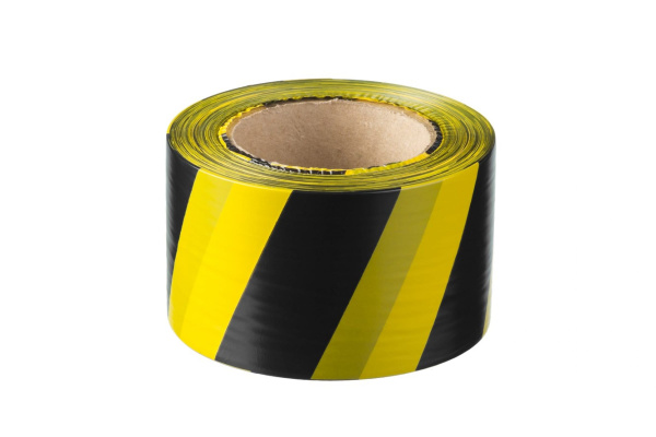 Лента сигнальная ЗУБР 75мм 200м 12242-75-200