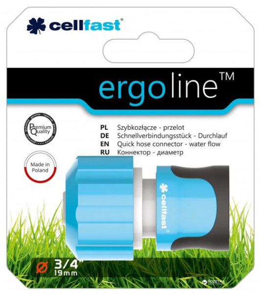 Коннектор-диаметр ERGO 3/4'' CELLFAST 53-135 в Екатеринбурге