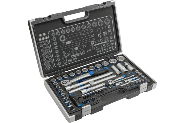 Набор инструментов HOEGERT 1/4″ 1/2″ 60пр.  HT1R470 в Екатеринбурге 