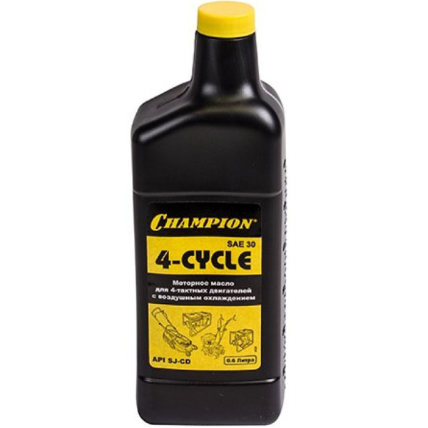 Масло "CHAMPION" для 4-х тактных двигателей0,6л. (минеральное) SAE30  952809