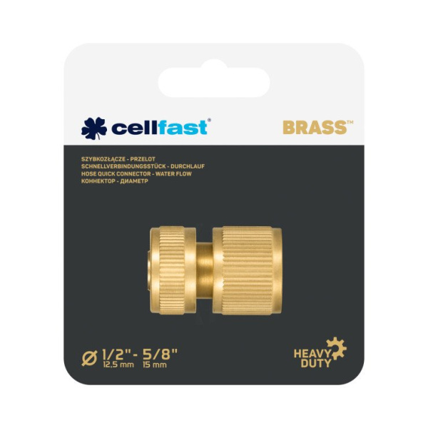 Коннектор-диаметр CELLFAST BRASS 52-830 в Екатеринбурге