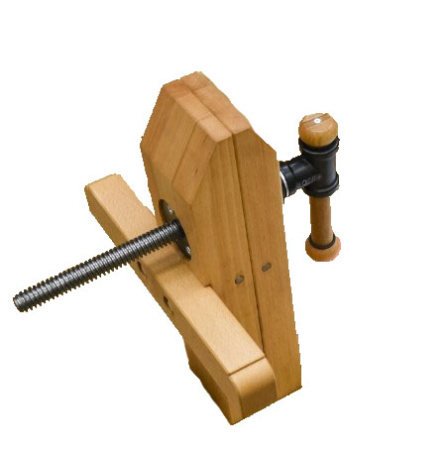 Тиски столярные вертикальные "ПЕТРОГРАДЪ" 120мм.  М00020967 в Екатеринбурге