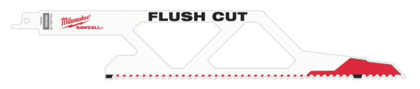 Полотно для сабельной пилы Milwaukee FLUSH CUT 48001600