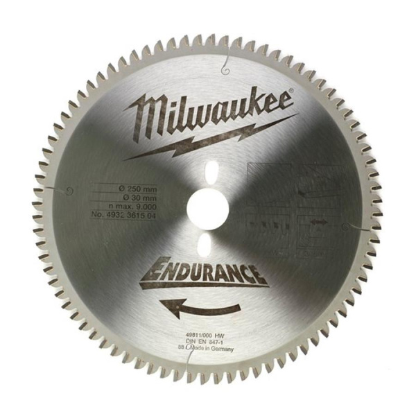 Пильный диск Milwaukee WCSB 250x30 Z80