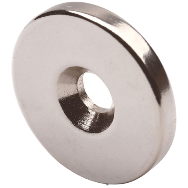 Неодимовый магнит диск Forceberg 20х3 мм с зенковкой 4.5/7.5 мм